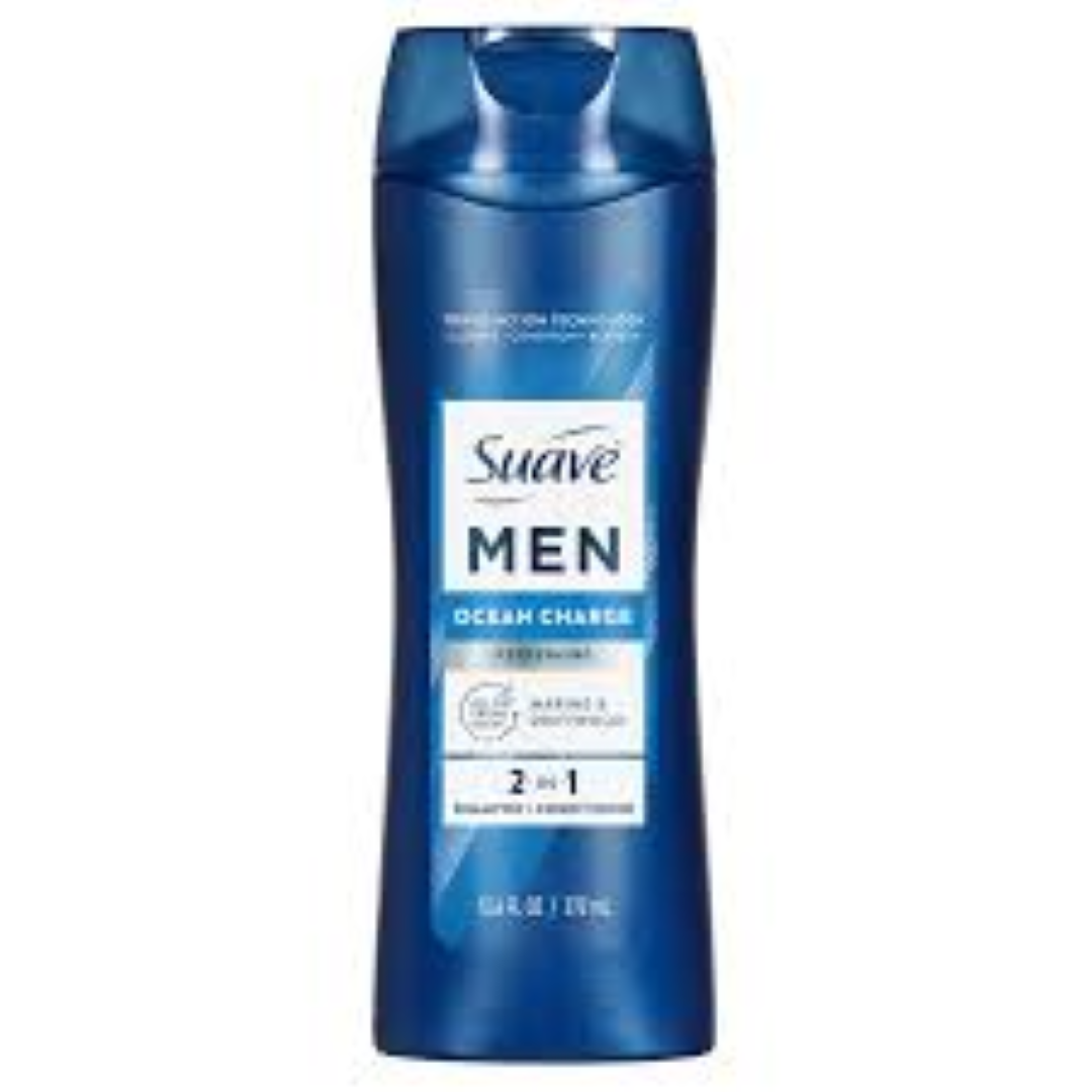 SUAVE PROF MEN 2IN1SH&COND OCEAN CHARGE 373ML